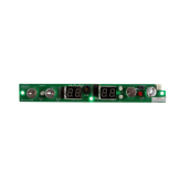 Electronic card, control module
