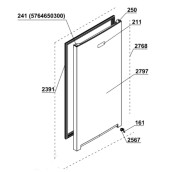 Door (Refrigerator part, reference 2768)
