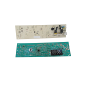 Electronic card, display and control module