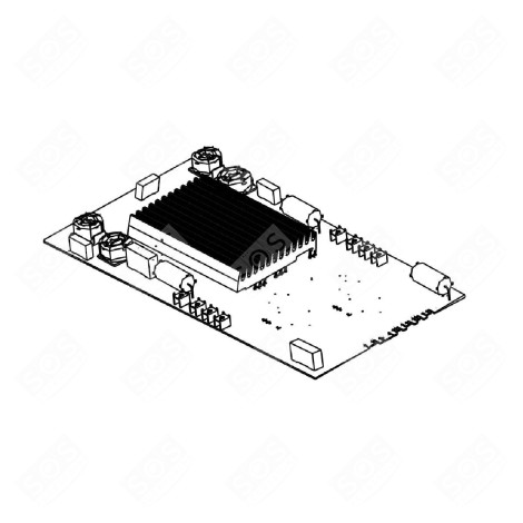 ELECTRONIC CARD, POWER MODULE ELECTRIC / GAS HOBS - AS0083536