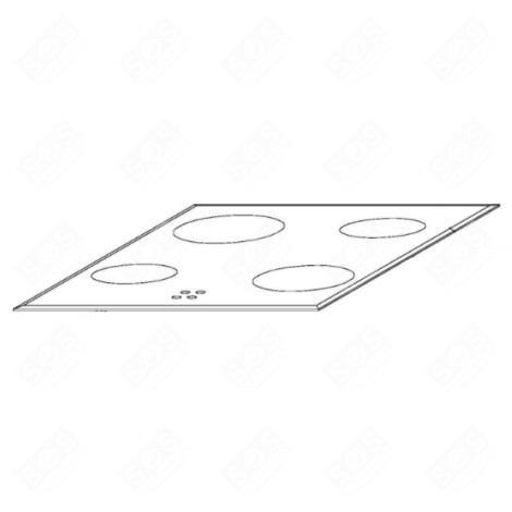 CERAMIC GLASS COOKTOP ELECTRIC / GAS HOBS - 42823022