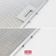 METAL FAT FILTER 247X327MM EXTRACTOR HOOD - 50293009002, 50287195007