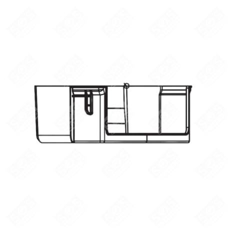 BOTTLE HOLDER BALCONY REFRIGERATOR, FREEZER - AS0072283