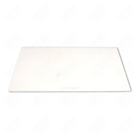 GLASS SHELF 592×348×4MM REFRIGERATOR, FREEZER - C00294955, 488000294955