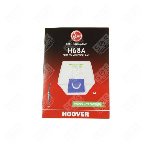 BOX OF 4 BAGS H68 VACUUM CLEANER  - 35601148, 35601915