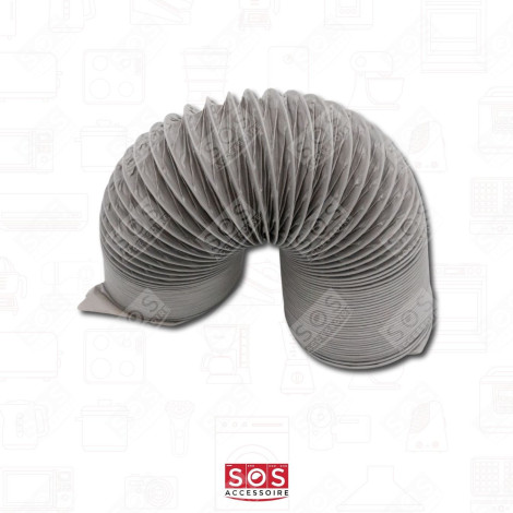 PVC VENT CLADDING, LENGTH 2M DIAM. 102MM TUMBLE DRYER - 484000008556, AV13101