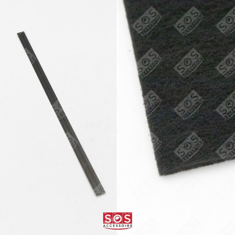 CARBON FILTER (30.5X22.5CM + 2 MOUNTING STRUTS (SOLD INDIVIDUALLY) EXTRACTOR HOOD - 74X5226