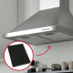 SET OF 2 CARBON FILTERS (WITH MOUNTING STRUTS) EXTRACTOR HOOD - 74X4121