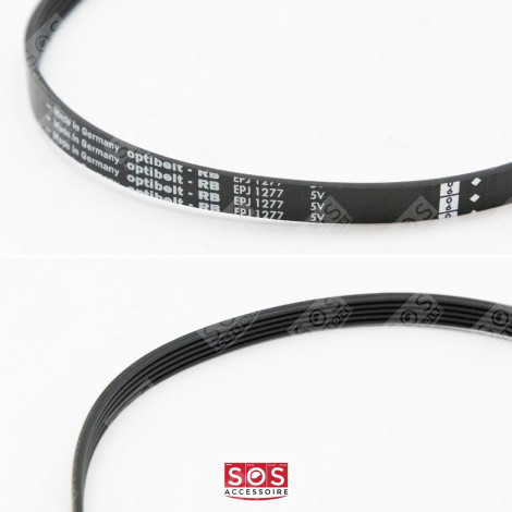 1277 J5 DRIVE BELT WASHING MACHINES - 52X4976, 2005170400