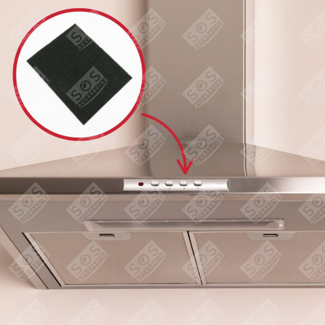 FILTRE CHARBON (À L'UNITÉ) SAN EXTRACTOR HOOD - AS6021727
