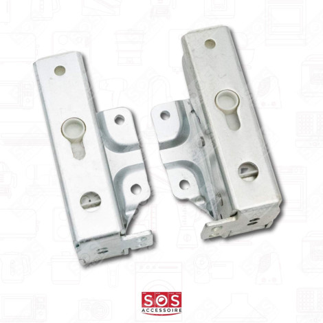 SET OF 2 DOOR HINGES [040 2 + 040 5] REFRIGERATOR, FREEZER - 481231018626