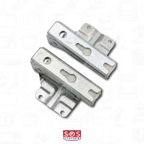 DOOR HINGE (COMPLETE TOP AND BOTTOM 2 PC KIT) REFRIGERATOR, FREEZER - 00267190, 5433021
