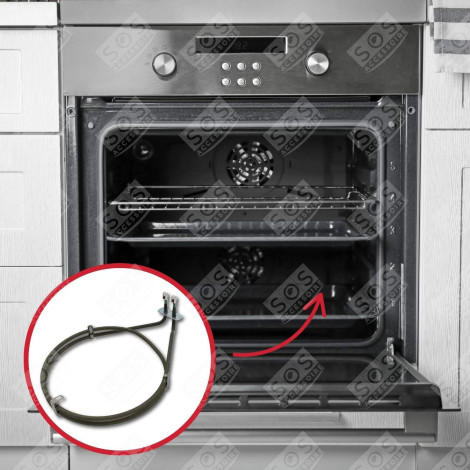 CIRCULAR RESISTANCE 2500W GAS / ELECTRIC OVENS - 00499003, 00081760