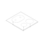 Ceramic glass cooktop