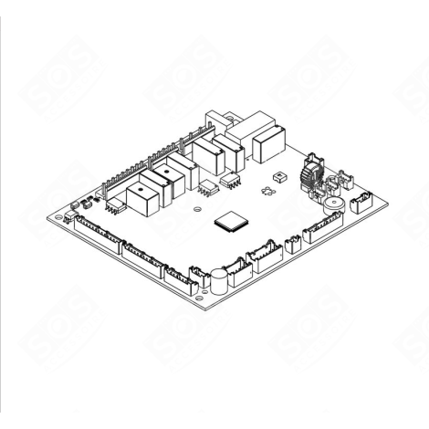 MODULE VIERGE ERF ASPIRATEUR D'ORIGINE VACUUM CLEANER  - 140074487020