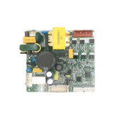 Electronic card, inverter module