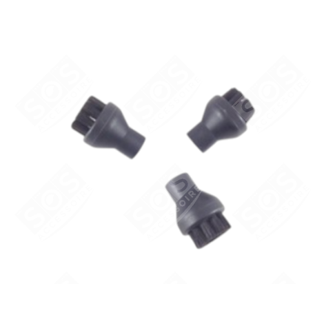 LOT DE 3 BROSSETTES EN NYLON STEAM CLEANER - PAEU0209