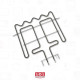 TOP GRILL HEATING ELEMENT 2,450W GAS / ELECTRIC OVENS - 481010568824, 480121101161