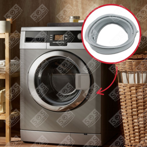 DOOR SEAL (SLEEVE) COMPATIBLE WASHING MACHINES - 9640341