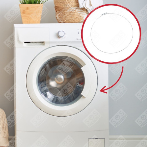 EXTERNAL FASTENING RING (ORIGINAL) WASHING MACHINES - 00670743, DC82-01467A