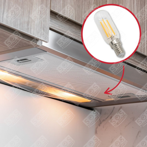 4W E14 LED LIGHT EXTRACTOR HOOD - AS0071697, 76X6318