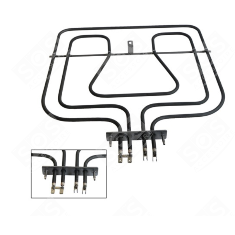ORIGINAL UPPER RESISTANCE 800W + 1650W GAS / ELECTRIC OVENS - 3970129015, 3570759021