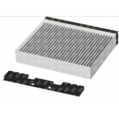 Original charcoal filter (single unit) 230X215X20 mm