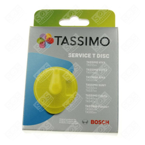 ORIGINAL TASSIMO T-DISC CLEANING DISK COFFEE MAKER, ESPRESSO - 00576836, 17001490