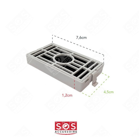 FILTRE ANTI BACTÉRIEN ANT001 REFRIGERATOR, FREEZER - 481248048172