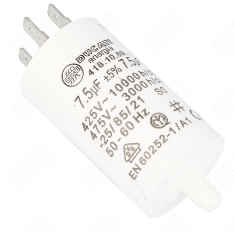 ORIGINAL 7.5 MF CAPACITOR TUMBLE DRYER - 92215292