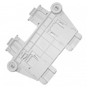 Right bracket with wheels