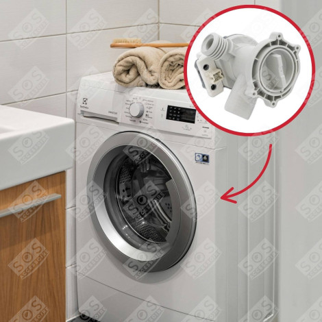 DRAIN PUMP WASHING MACHINES - 32005187, 32007280