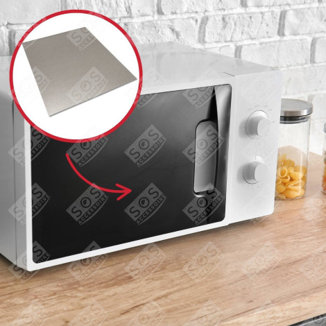 CUT-TO-SIZE MICA TURNTABLE 400 X 500MM MICROWAVE OVENS - 600MD42