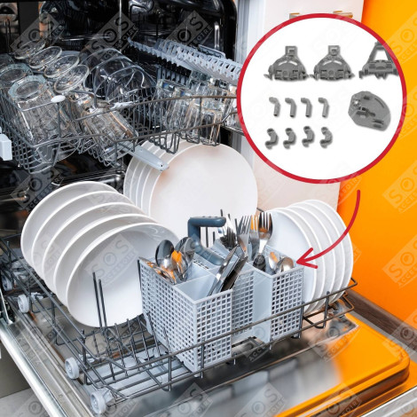 MOUNTING BEARINGS FOR BOTTOM RACK DISHWASHER - 00418675