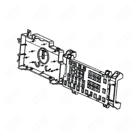 CARTE ÉLECTRONIQUE, MODULE D'AFFICHAGE WASHING MACHINES - EBR31484378, AGM30140738