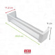 BOTTLE SHELF 448X112X90 MM REFRIGERATOR, FREEZER - 7432899, 743289900