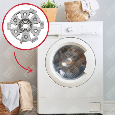 LEFT OR RIGHT BEARING KIT (ORIGINAL) WASHING MACHINES - 481231018483, C00314774