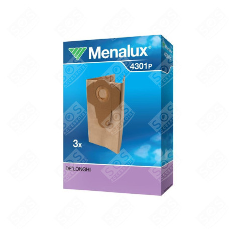 ORIGINAL BOX WITH 3 BAGS VACUUM CLEANER  - 45120271, 9001967653