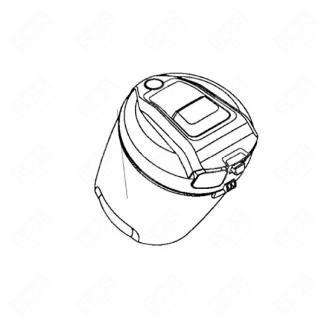 RÉSERVOIR À POUSSIÈRES VACUUM CLEANER  - 48701460