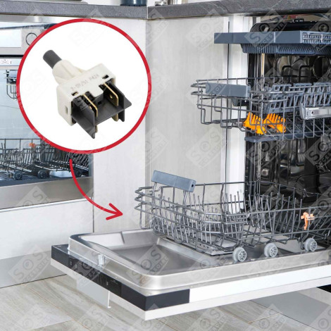 STOP/START BUTTON DISHWASHER - 1833120400