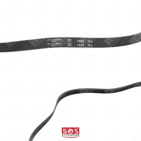 DRIVE BELT 1233 WASHING MACHINES - 54X1029