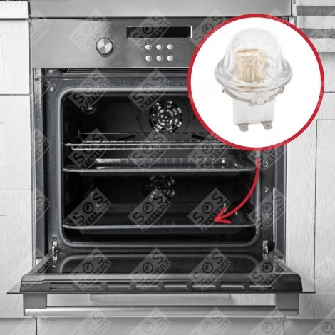 COMPLETE BULB SOCKET GAS / ELECTRIC OVENS - 481225518213