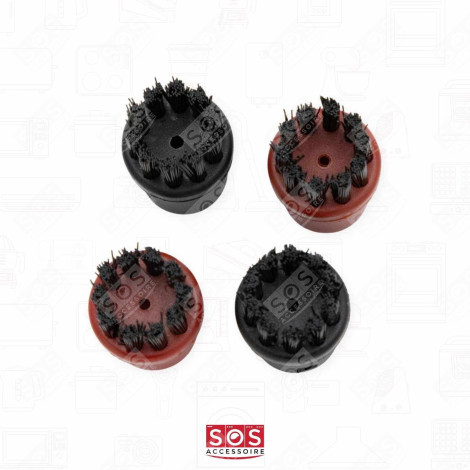 SET OF 4 ROUND BRUSHES STEAM CLEANER - 28630580