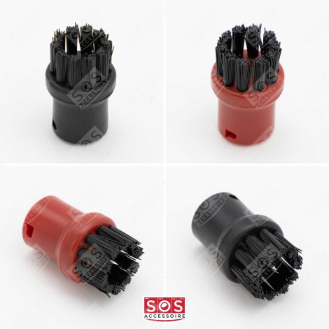 SET OF 4 ROUND BRUSHES STEAM CLEANER - 28630580