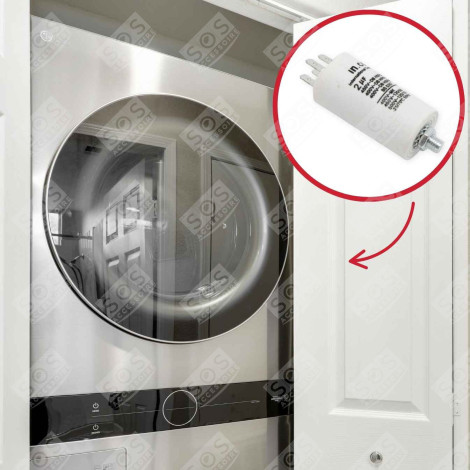CONDENSATEUR 2UF UNIVERSEL TUMBLE DRYER - 1251008304
