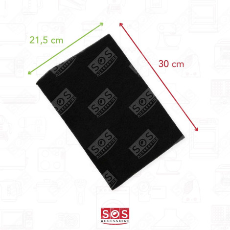 CARBON FILTERS - 2-PACK EXTRACTOR HOOD - 74X9448 AK506AE1