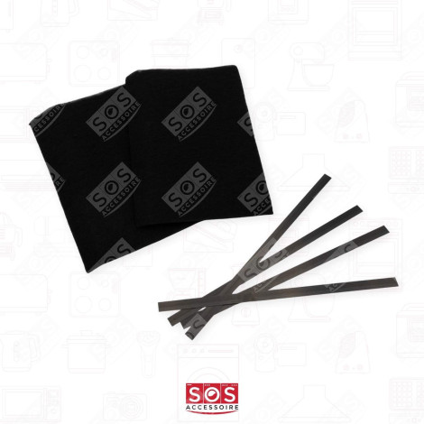 CARBON FILTERS - 2-PACK EXTRACTOR HOOD - 74X9448 AK506AE1