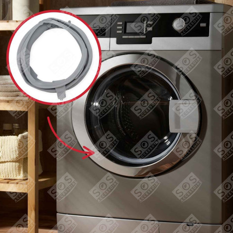 DOOR SEAL (GASKET) (ORIGINAL) WASHING MACHINES - 00772656