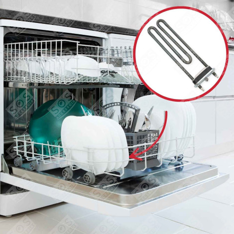 HEATING ELEMENT (INSERTED ELECTRICAL ELEMENT) 2,000W DISHWASHER - 31X8441