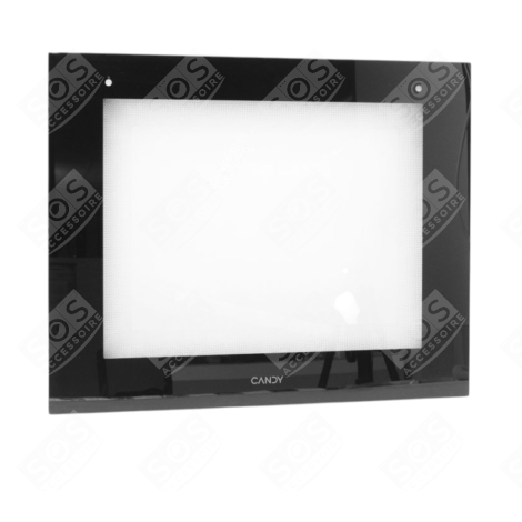 VITRE EXTÉRIEURE DE PORTE AVEC RAIL GAS / ELECTRIC OVENS - 70041753